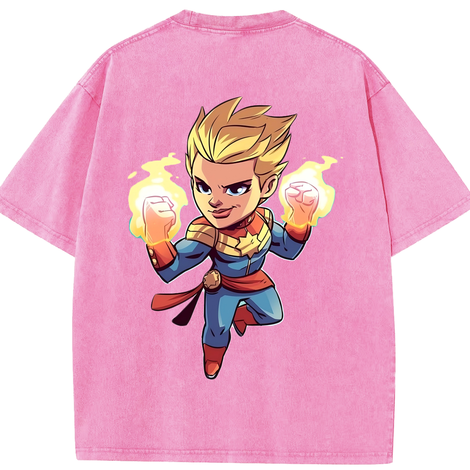 （画像用） アベンジャーズ The Avengers 綿100% ヴィンテージ風 半袖Tシャツ（背面プリント）